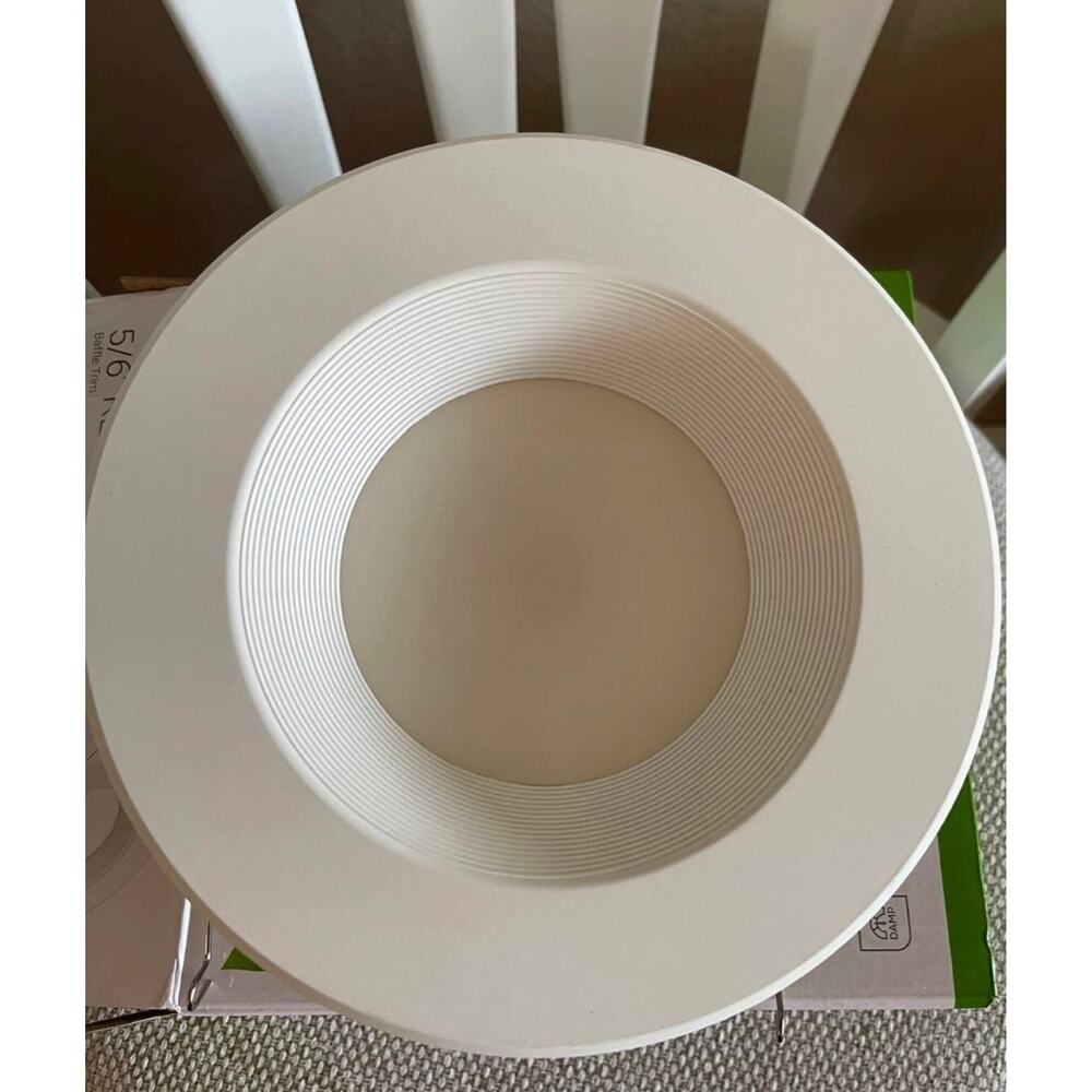 Sunco Lighting LED Retrofit Kit Baffle Trim 5"/6" 13 Watt 3000K NEW